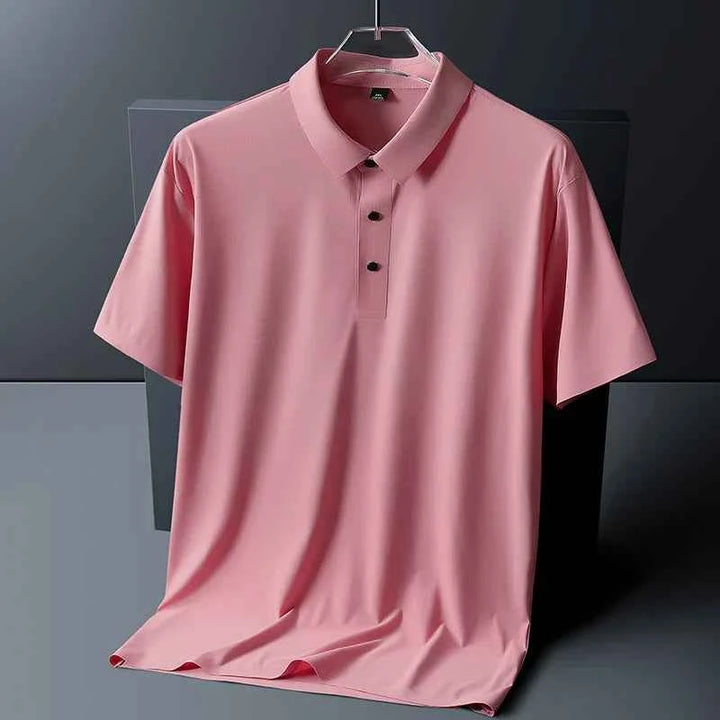 Men's Classic Polo Shirt Pink