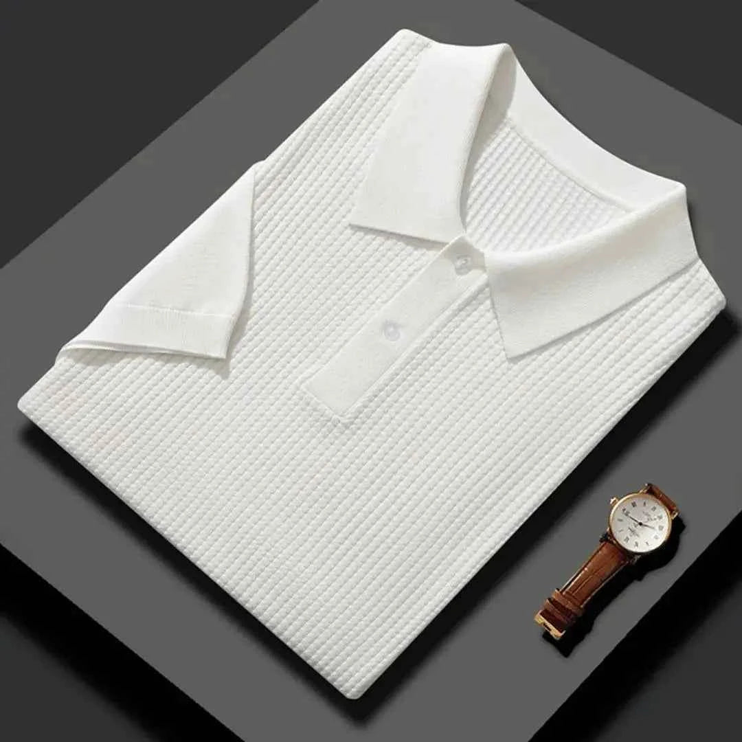 Men's Classic Polo Shirt Frost White