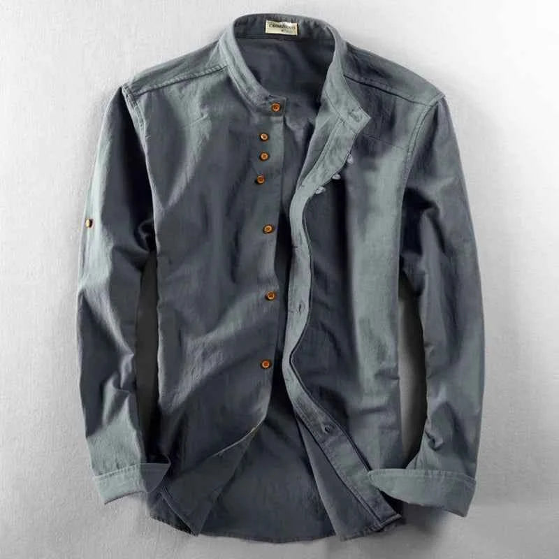 Men's Classic Shirt | Stylish and Timeless Design Dark Grey