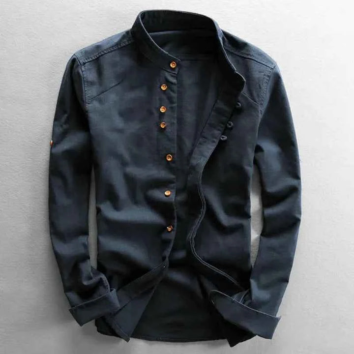 Men's Classic Shirt | Stylish and Timeless Design Navy Blue