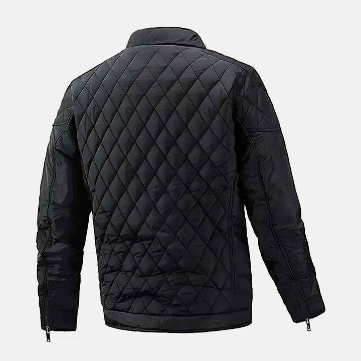 Men's Classic Stitched Cotton-Padded Jacket