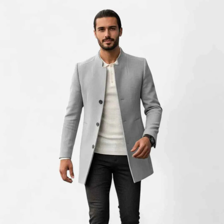 Men's Classic Tailored Overcoat