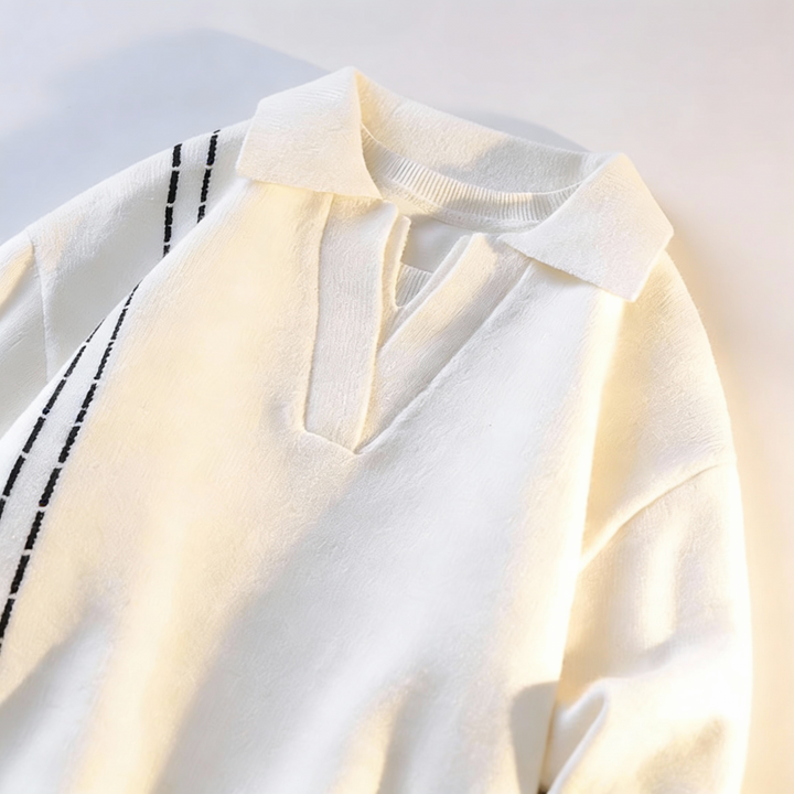 Men's Collared Sweater - Stylish and Comfortable Knitwear