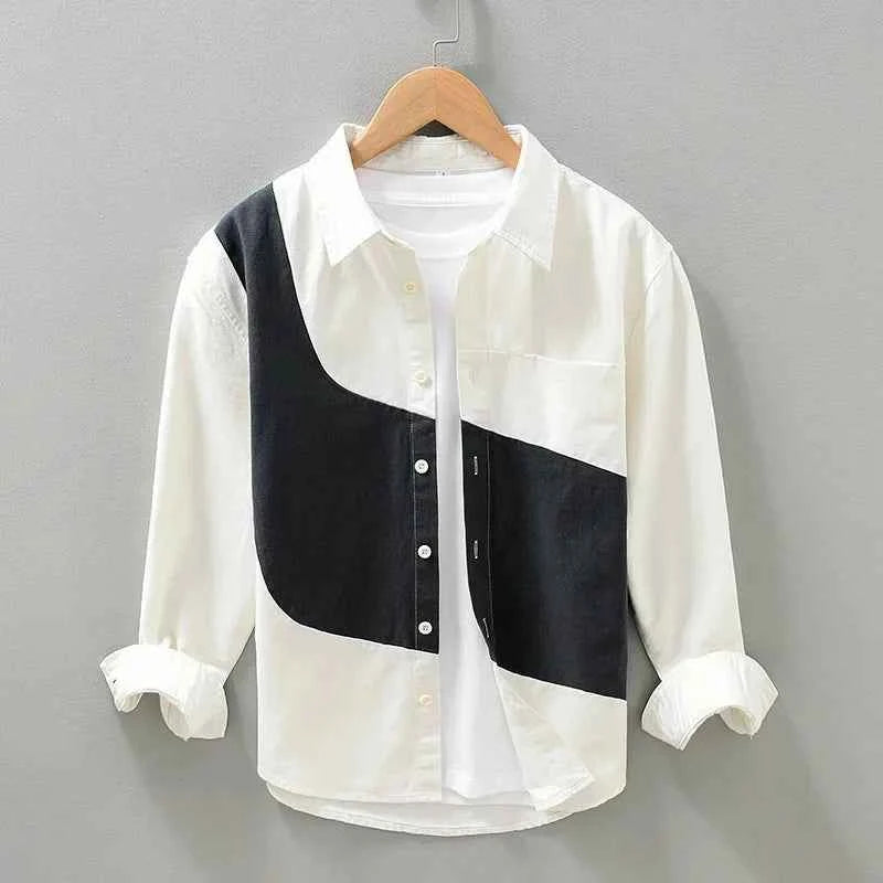 Men's Color Block Trinity V2 Shirt White