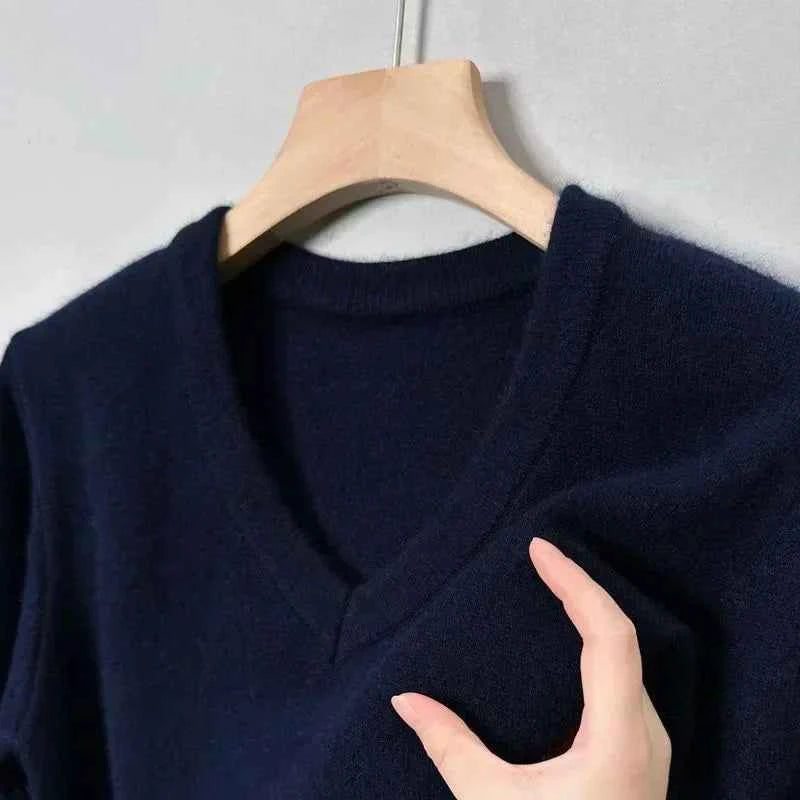 Men's Comfortable Merino Wool Sweater