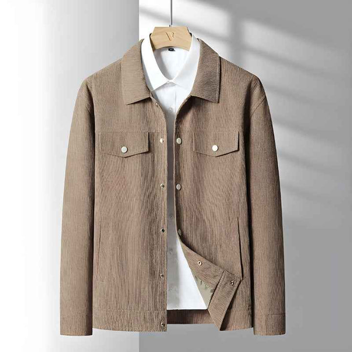 Men's Corduroy Jacket - Monterra Style Coffee