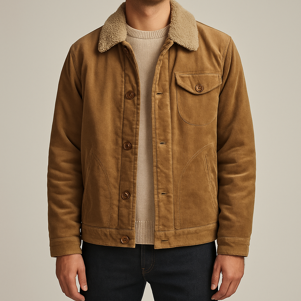 Men's Corduroy Jacket - Stylish and Comfortable Outerwear