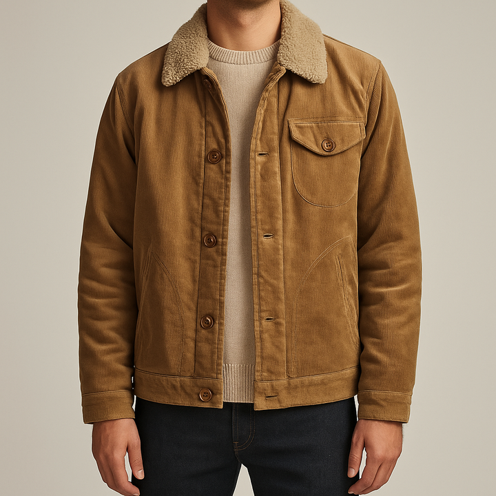Men's Corduroy Jacket - Stylish and Comfortable Outerwear