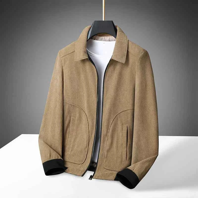 Men's Corduroy Jacket - Stylish and Comfortable Outerwear Sand