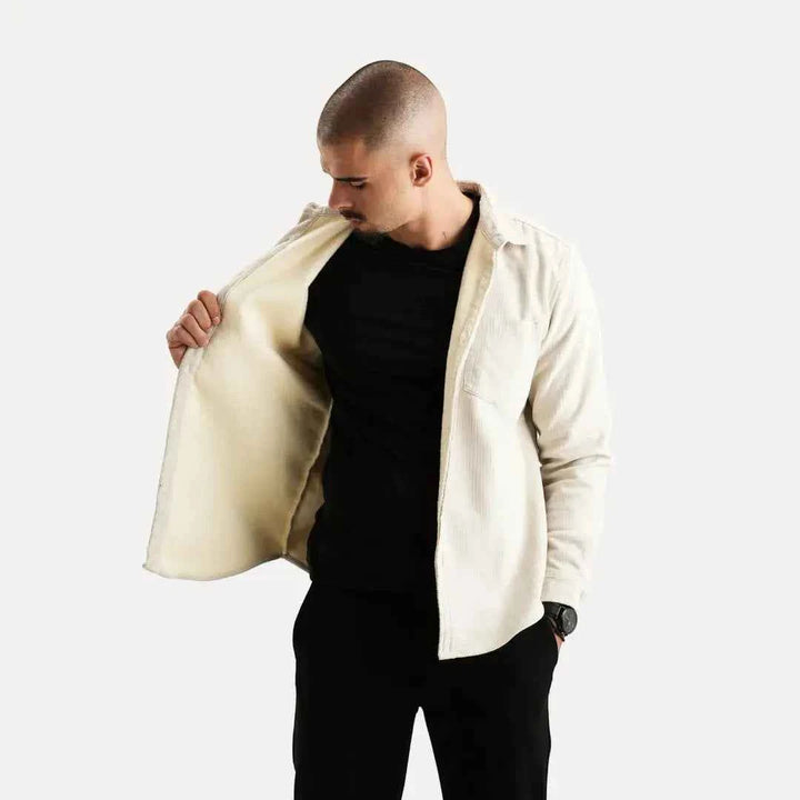 Men's Corduroy Long Sleeve Shirt