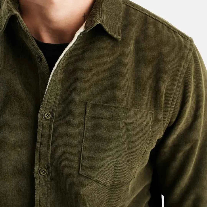 Men's Corduroy Long Sleeve Shirt