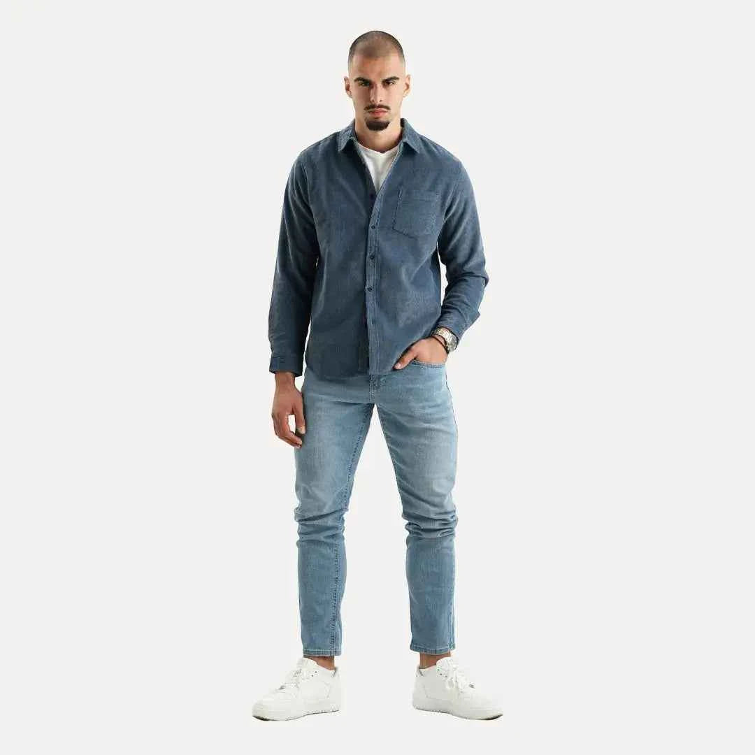 Men's Corduroy Long Sleeve Shirt