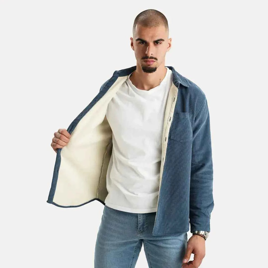 Men's Corduroy Long Sleeve Shirt