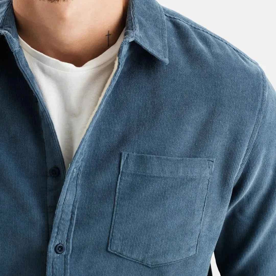 Men's Corduroy Long Sleeve Shirt