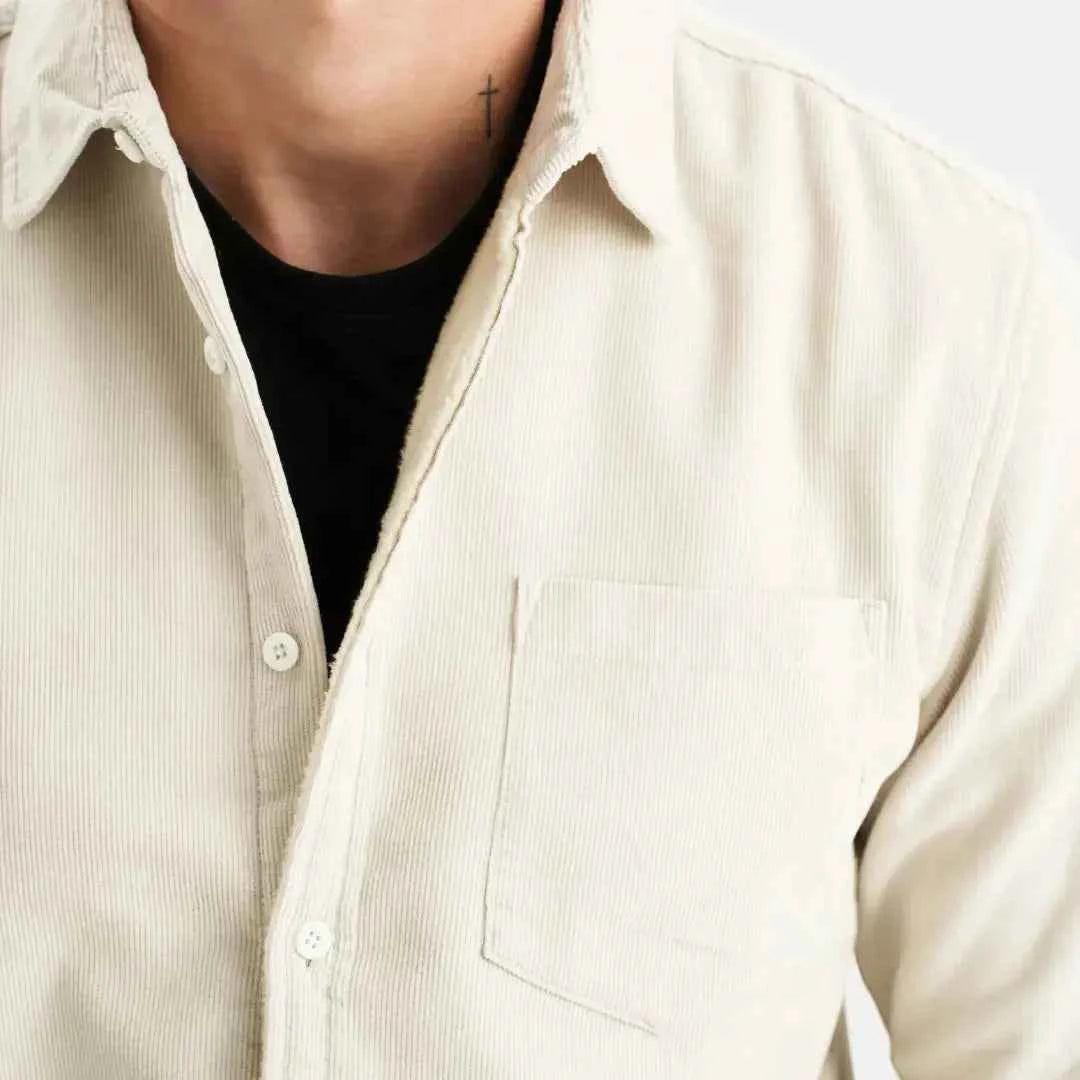 Men's Corduroy Long Sleeve Shirt