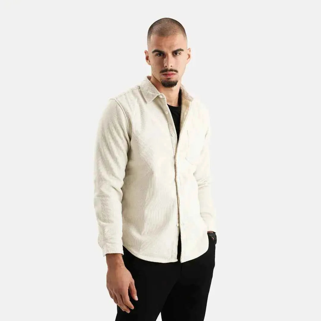 Men's Corduroy Long Sleeve Shirt