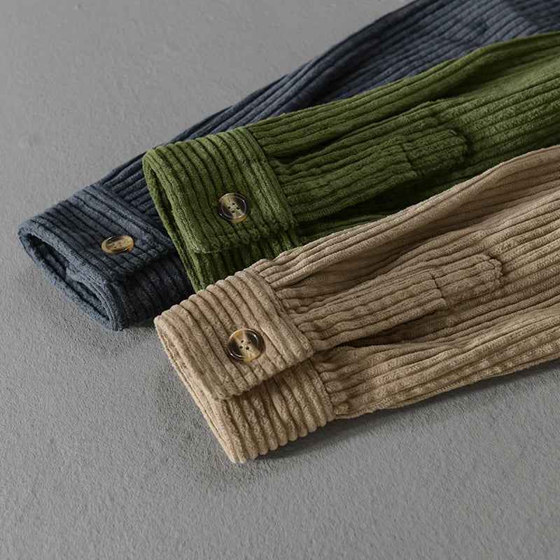 Men's Corduroy Shirt - Étoile Style