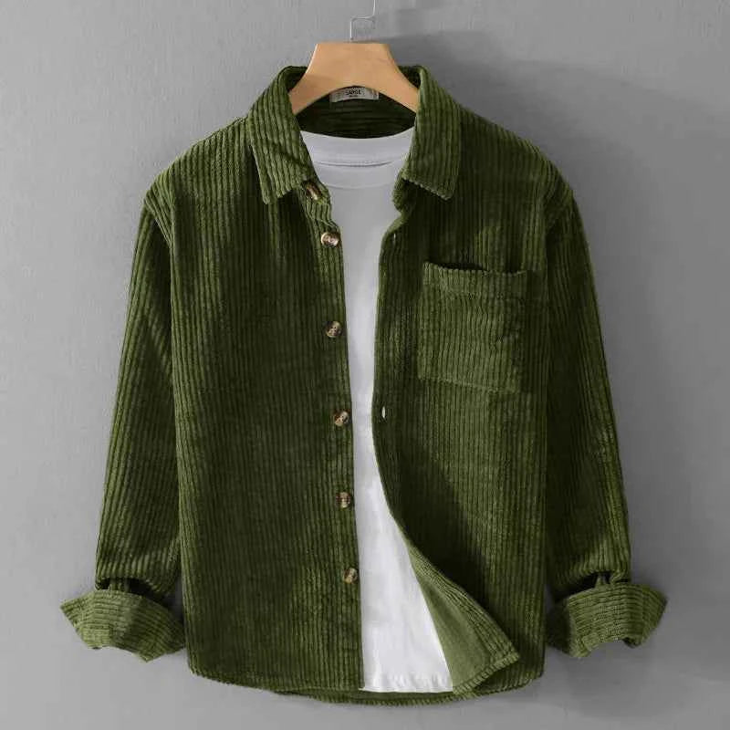 Men's Corduroy Shirt - Étoile Style