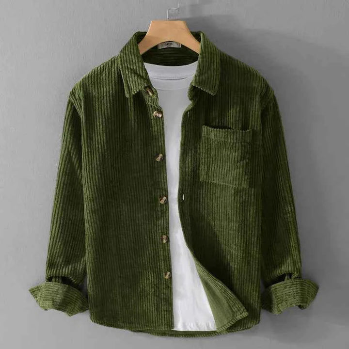 Men's Corduroy Shirt - Étoile Style