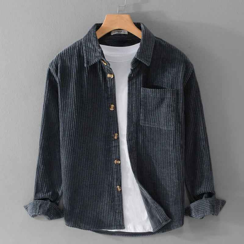 Men's Corduroy Shirt - Étoile Style