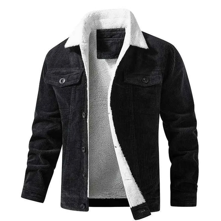 Men's Cozy Sherpa Jacket Black