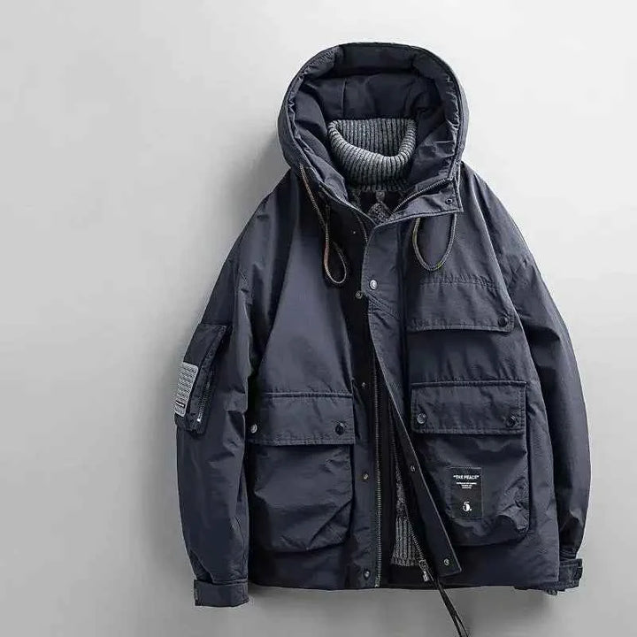 Men's Cozy Trek Jacket Navy Blue