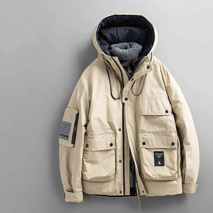 Men's Cozy Trek Jacket Khaki