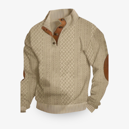 Men's Cozy Warm Sweater Beige