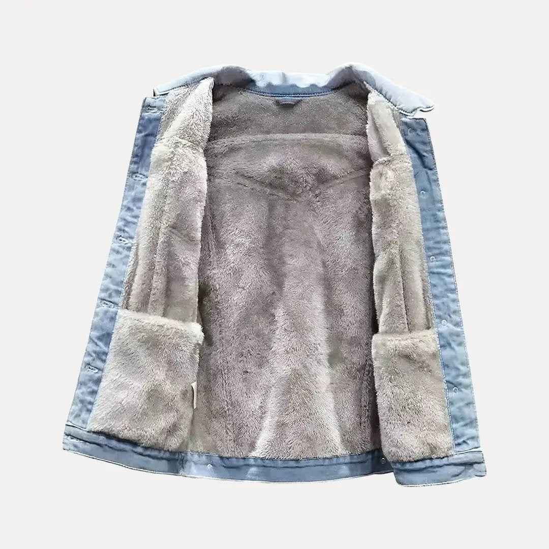 Men's Denim Jacket - Stylish Casual Outerwear