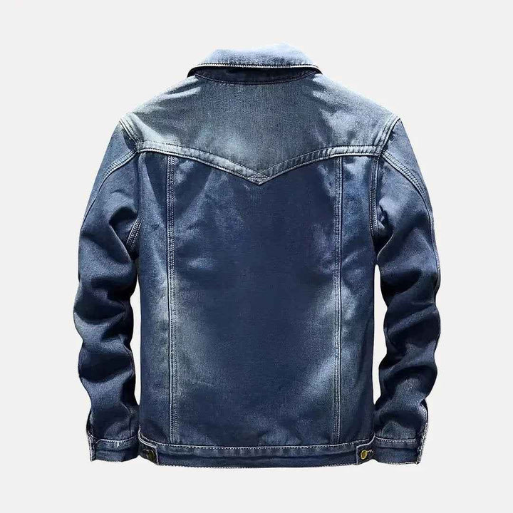 Men's Denim Jacket - Stylish Casual Outerwear