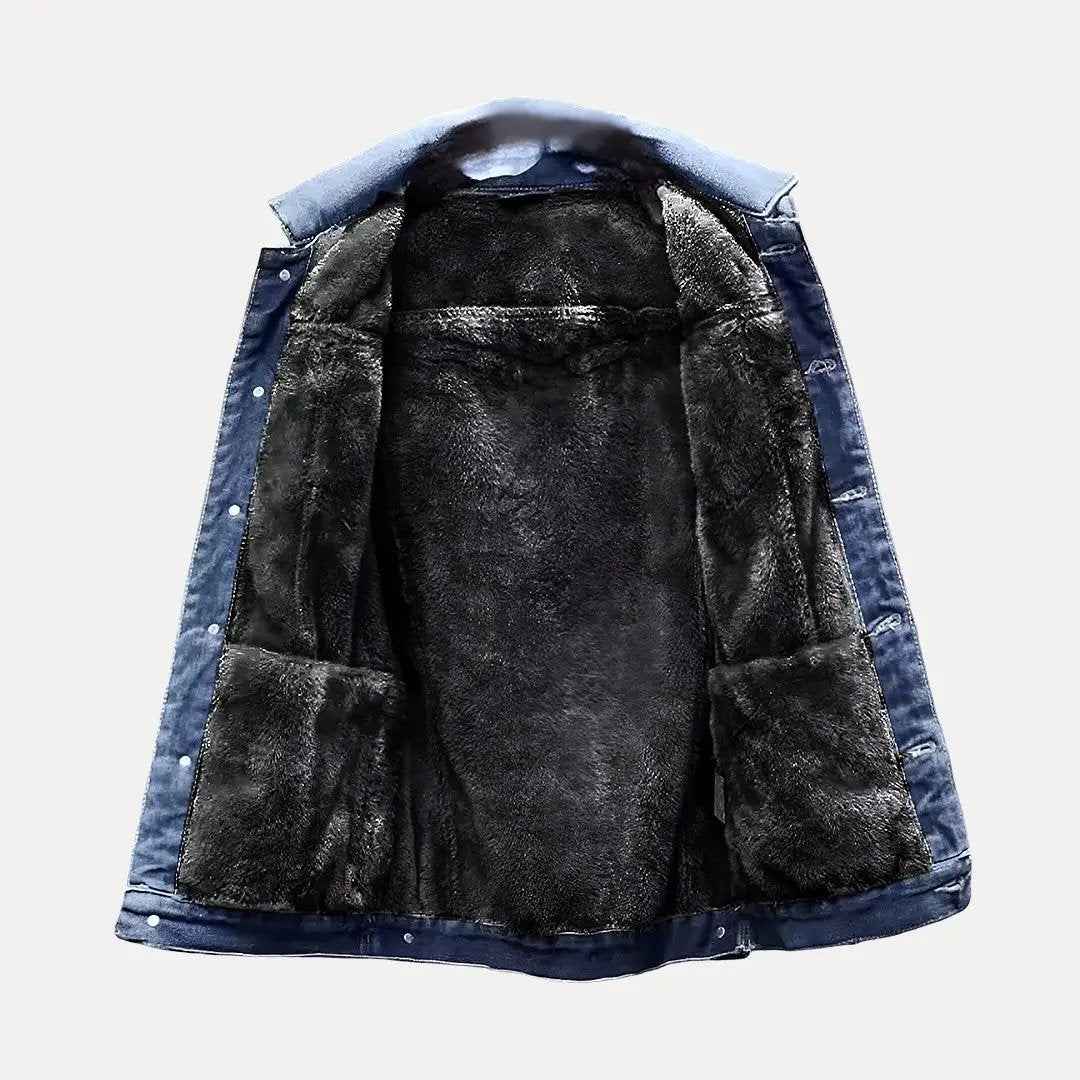 Men's Denim Jacket - Stylish Casual Outerwear