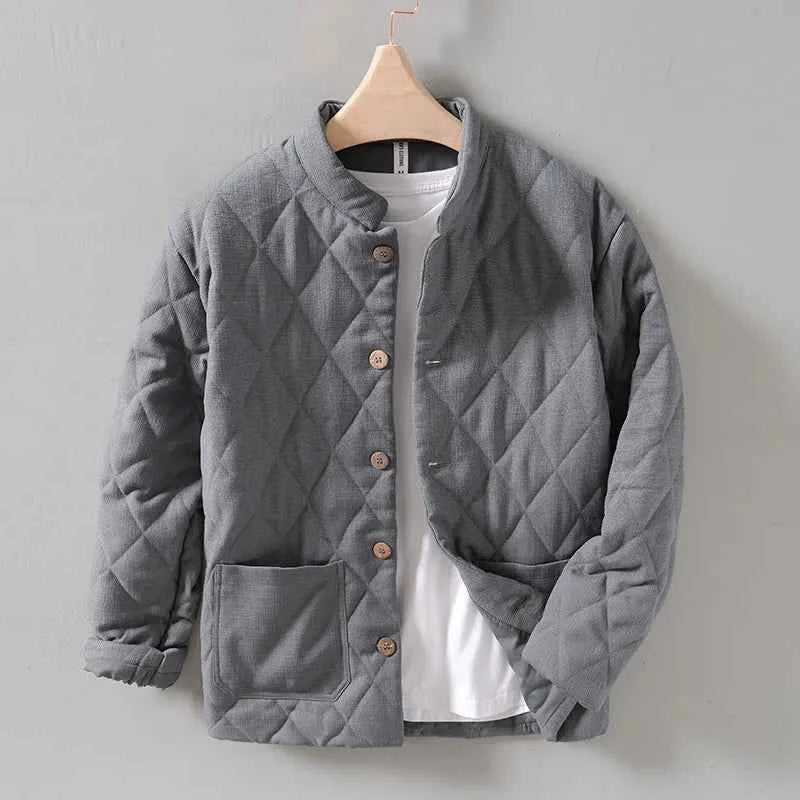 Men's Diamond Stitched Jacket
