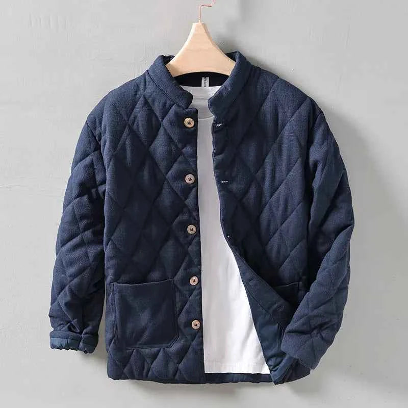 Men's Diamond Stitched Jacket