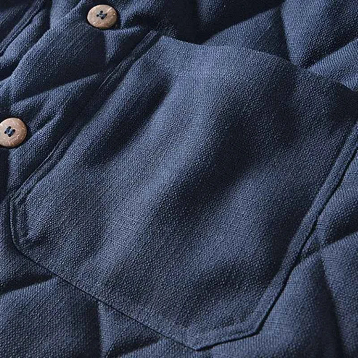 Men's Diamond Stitched Jacket