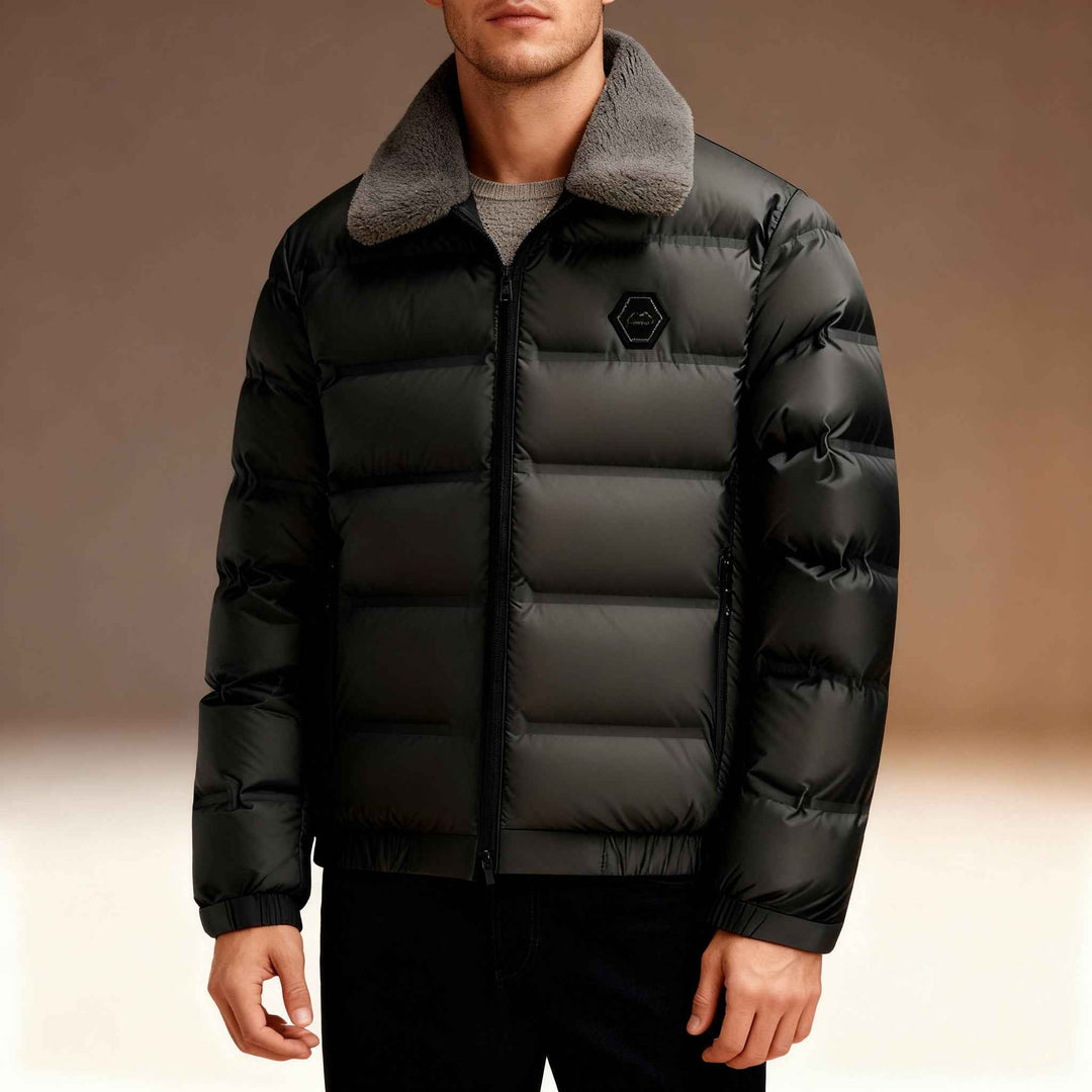 Men's Down Puffer Jacket - Warm & Stylish Outerwear