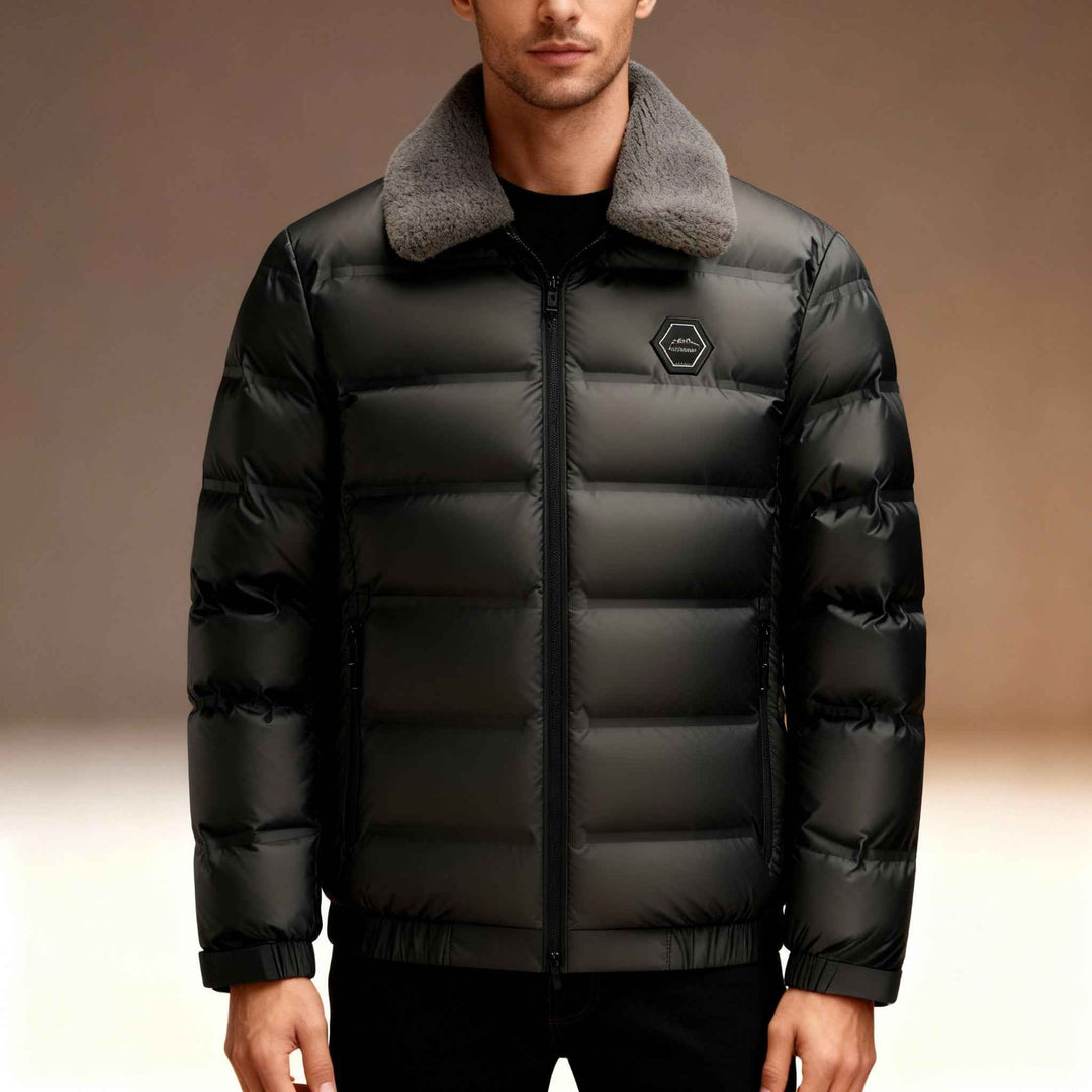 Men's Down Puffer Jacket - Warm & Stylish Outerwear