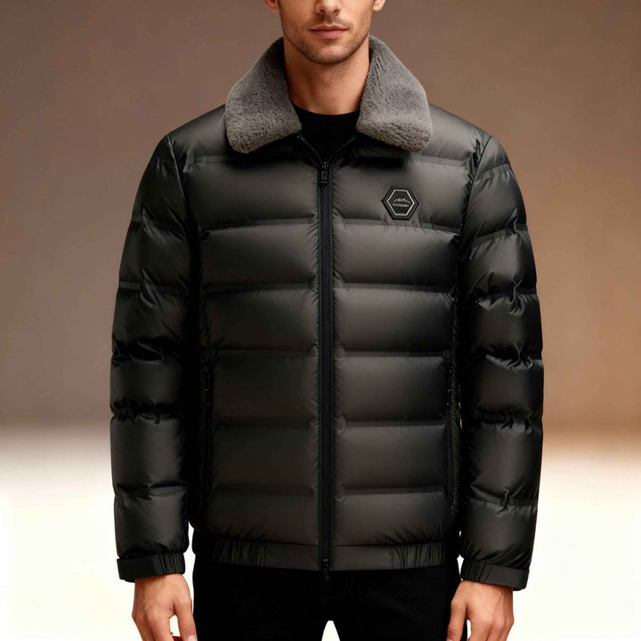 Men's Down Puffer Jacket - Warm & Stylish Outerwear