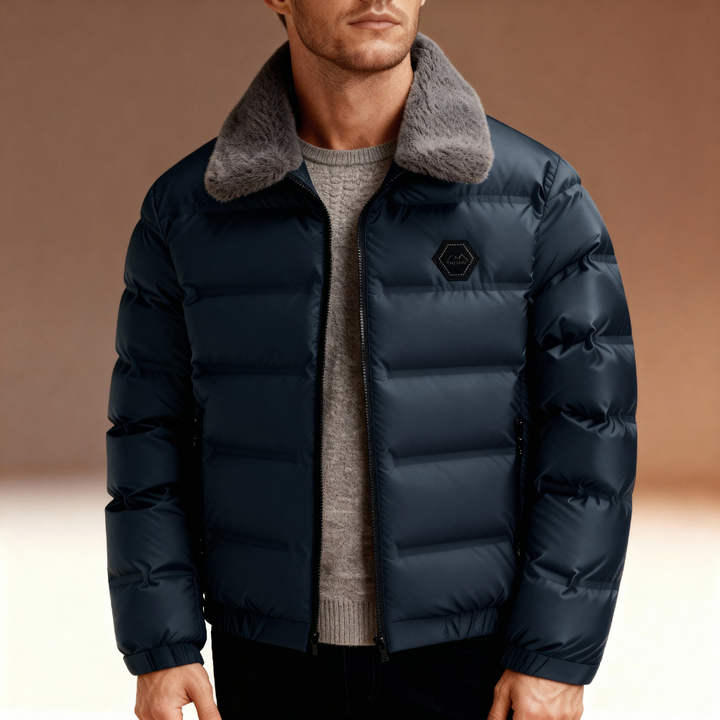 Men's Down Puffer Jacket - Warm & Stylish Outerwear