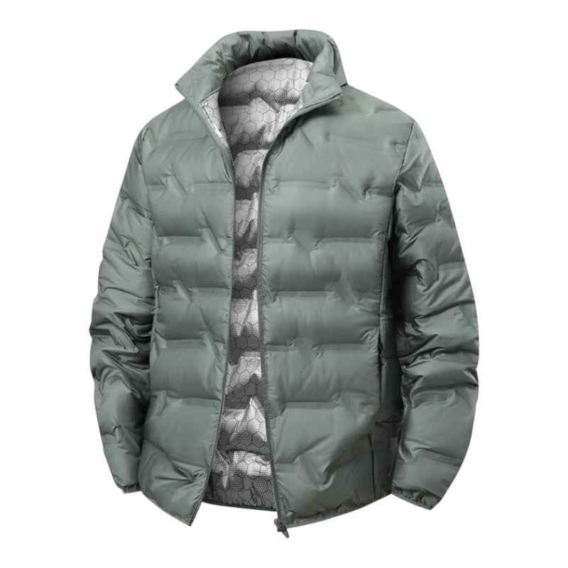 Men's Down Winter Jacket - Northfield Style Green