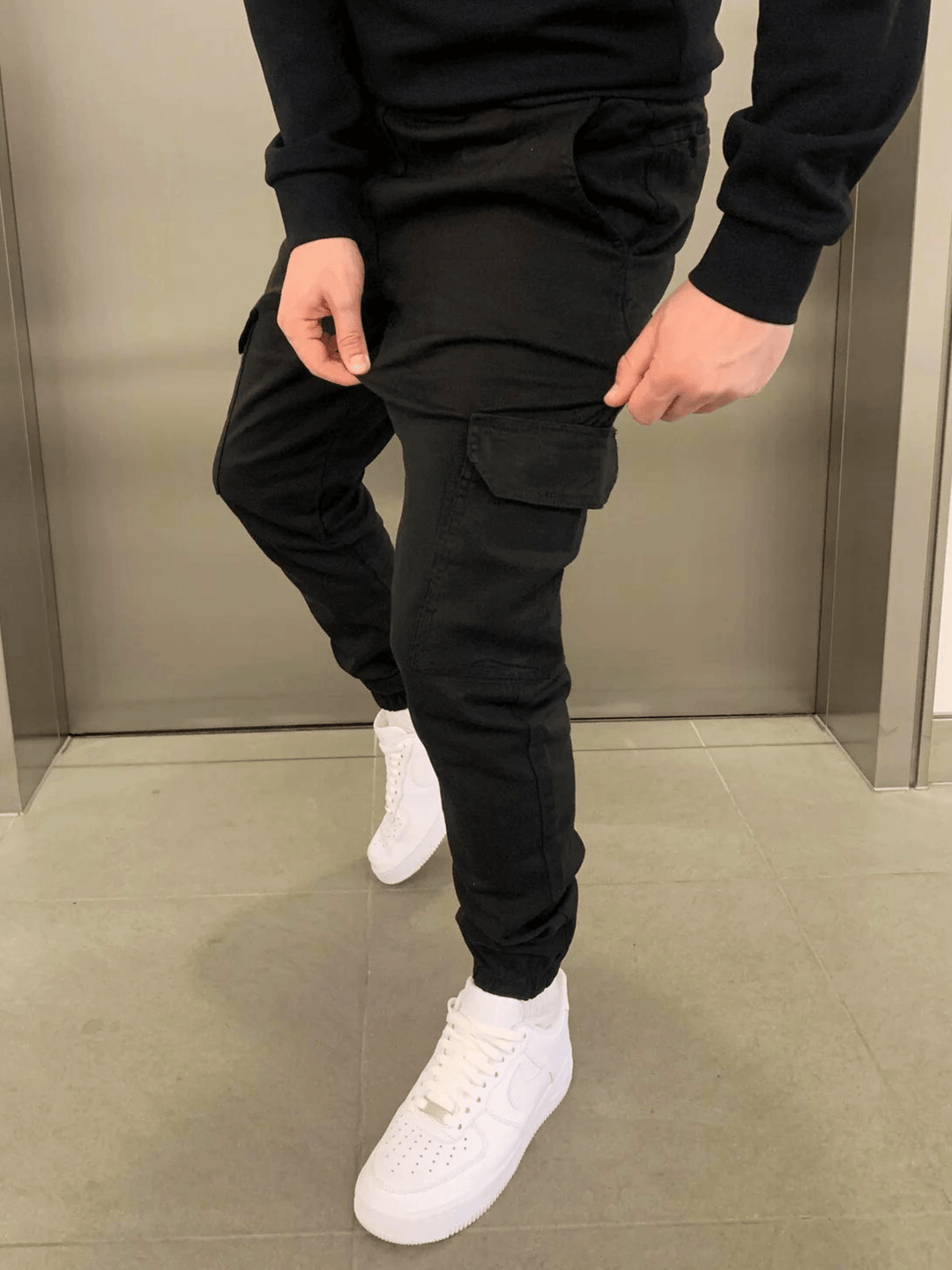 Men's Drawstring Cargo Pants for Comfort and Style