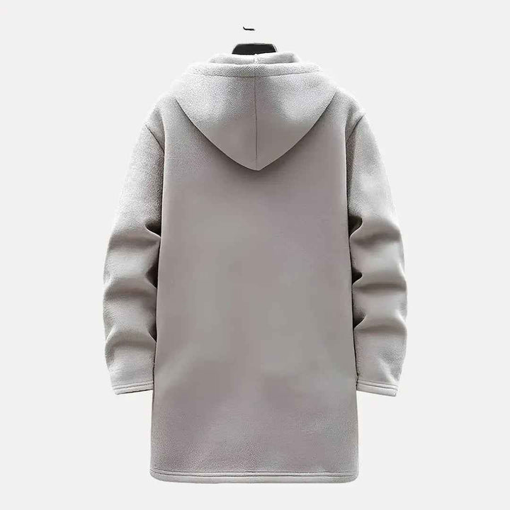 Men's Drawstring Hooded Jacket