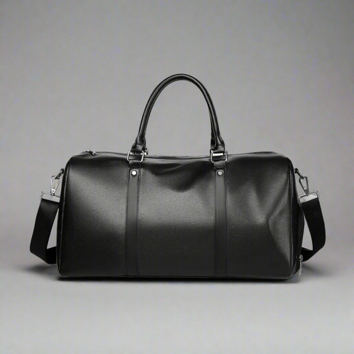 Men's Travel Duffle Bag | Perfect for Gym & Work Black