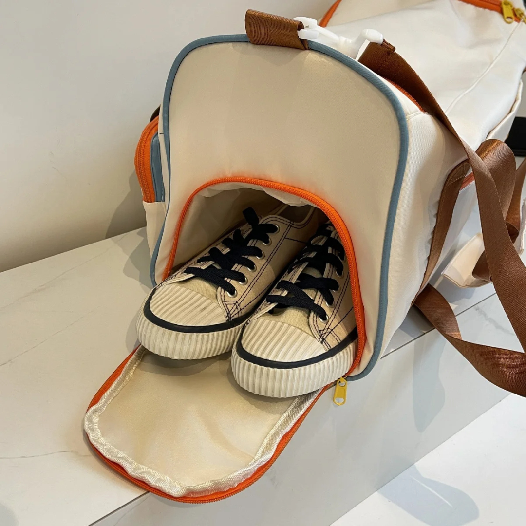 Men's Multi-Pocket Travel Duffle Bag