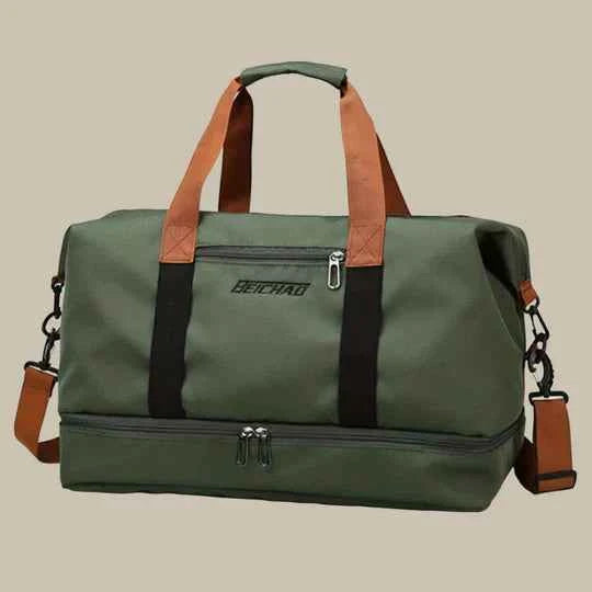 Men's Stylish Duffle Bag for Travel | Weekend Essentials Green
