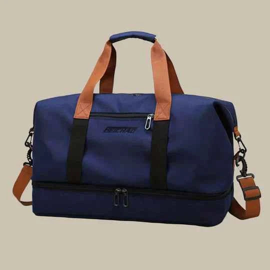 Men's Stylish Duffle Bag for Travel | Weekend Essentials Navy Blue
