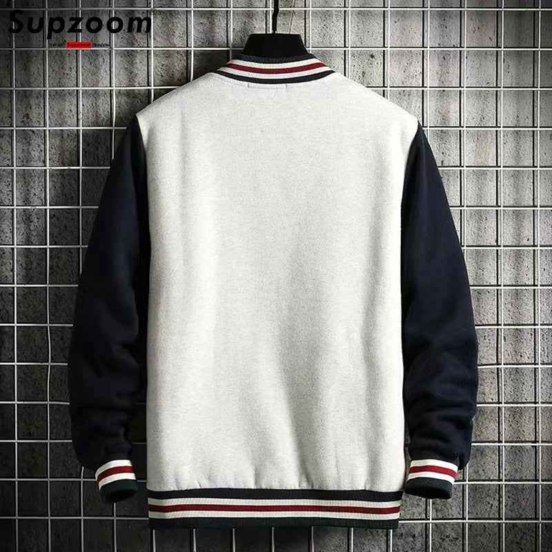 Men's Fleece Bomber Jacket - Cozy and Stylish Outerwear