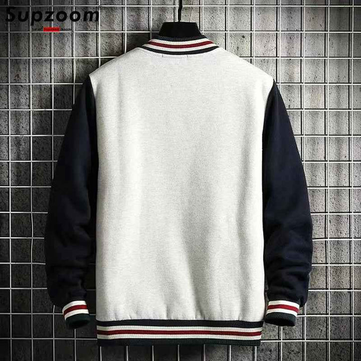 Men's Fleece Bomber Jacket - Cozy and Stylish Outerwear