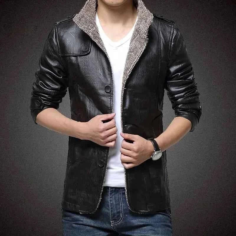 Men's Fleece-Lined Continental Jacket