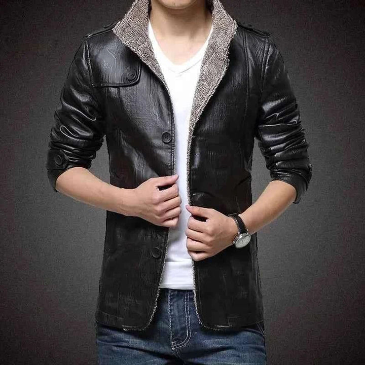 Men's Fleece-Lined Continental Jacket