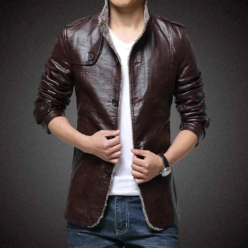 Men's Fleece-Lined Continental Jacket